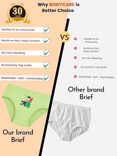 Image of BODYCARE Ben 10 Printed Boy's Brief Pack of 6 (Color & Print May Vary)