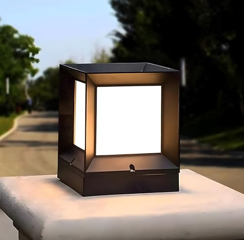 Image of twixle Gate Light for Home gate /gate lamp /gate Lamps for Outdoor Waterproof /gate Light /gate Pillar Lights for Outdoor for Stairs, Boundries, Pillar, Garden (China)(Bulb Not Included) (Pack of 1)