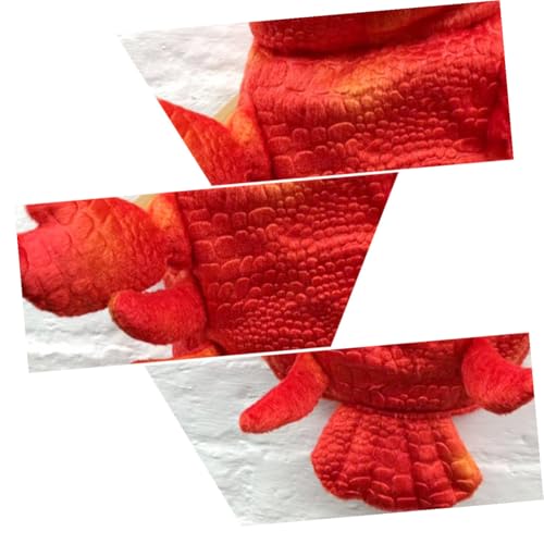 Disfraz rojo de langosta para perros talla XL miniatura 6