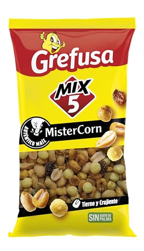 Cócktail frutos de secos mix MisterCorn bolsa 160 g