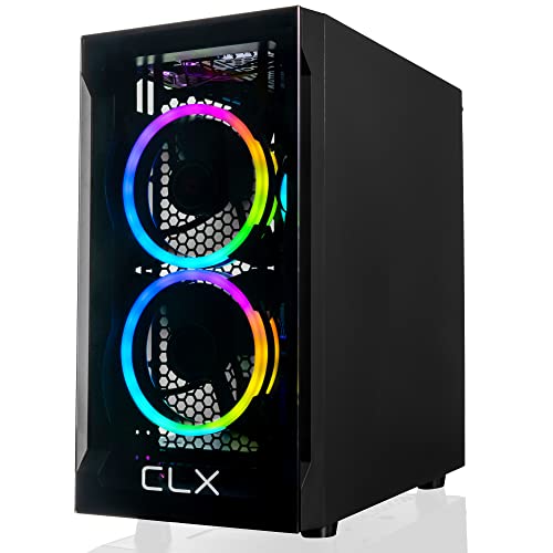 Clx Set Gaming Desktop - Intel Core I7 10700F 2.9Ghz 8-Core Processor, 16Gb Ddr4 Memory, Geforce Rtx 3050 8Gb Gddr6 Graphics, 500Gb Ssd, 2Tb Hdd, Wifi, Windows 11 Home 64-Bit #TOP5