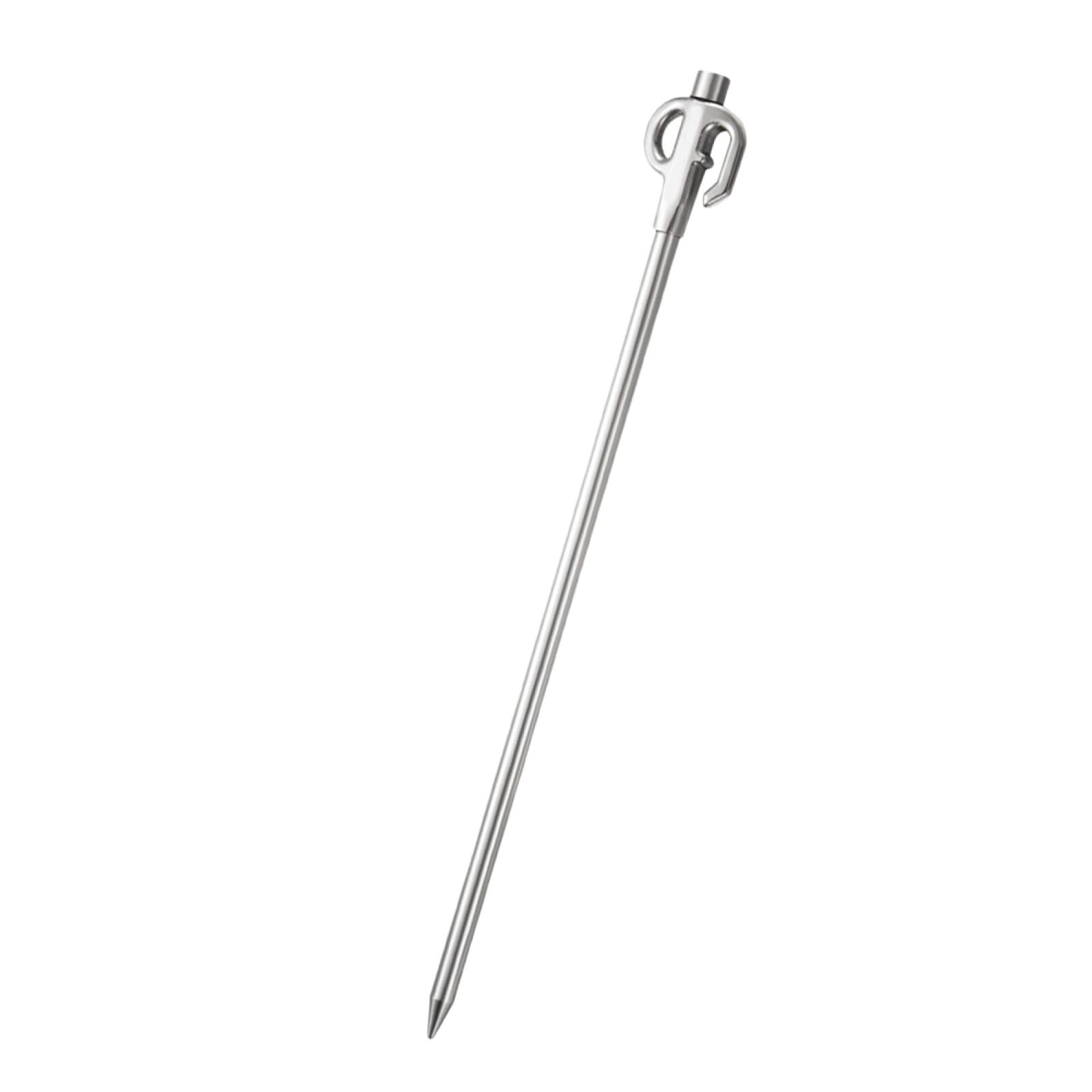 Estaca para tienda de campaña de acero inoxidable de 30 cm