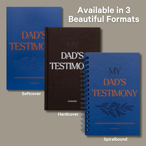 My Dad's Testimony: A Guided Journal For Sharing His Beautiful Story (HC) - image 6
