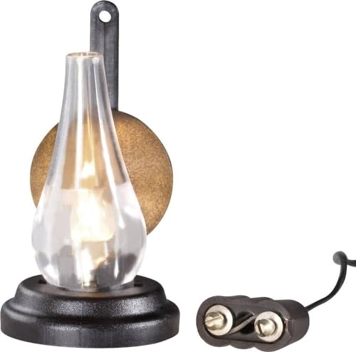 Kahlert Licht Puppenhauszubehör, schwarz, transparent Rulke020443