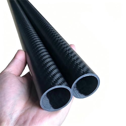 Tube en fibre de carbone 45x41mm 100cm pour modélisme et châssis