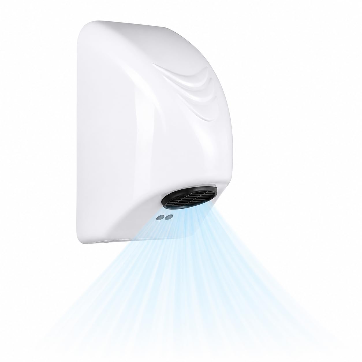 ABS-Plastic Wall Mounted Electrical Auto Sensor Jet Air Hand Dryer for Office Mall Hotel School (Small Hand Dryer -850W)-picture-25
