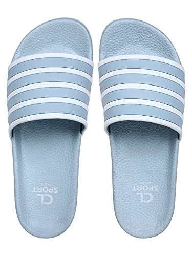 Image of Women's Cl-f-w-02 White-Black Slipper