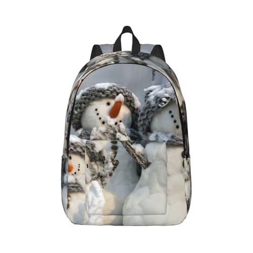 Mochila de viaje para laptop con compartimentos de enfermera y diseño navideño