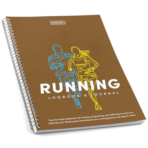 Diario de correr sin fecha para superar la falta de motivación y registrar tu progreso de fitness