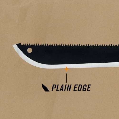 GERBER Gator Machete - Black w/ Nylon Sheath [31-000758] - Thumbnail 4