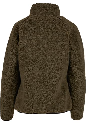 Brandit Women Teddyfleece Jacket 15Y, Farbe: olive, Größe: S