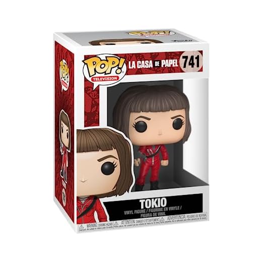 Funko Pop! Vinyl: Television: Money Heist: Tokio with Mask Chase - la Casa de Papel - Figura de Vinilo Coleccionable - Idea de Regalo- Mercancia Oficial - Juguetes para Niños y Adultos - TV Fans