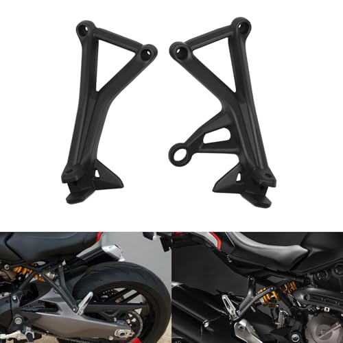 Repose-pieds passager Ducati Monster 1200 821 support noir moto