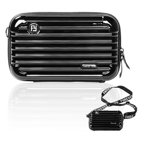 Tomtary Portable Black Mini Suitcase Bag Cover