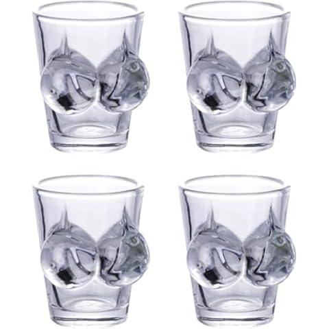Générique Lot de 4 verres à liqueur Cover