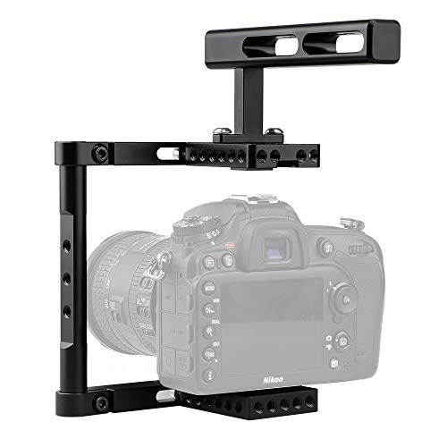 Camvate Basic Camera Cage Rig With Top Handle Universal Use - 1897 #TOP3