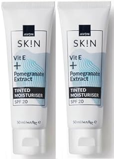 Pack of 2 Avon Nutraeffects Radiance Tinted Facial Day Moisturising Cream SPF20 for normal skin, 100.0 millilitre, 120.0 grams