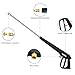 BESHED Durable Pressure Washer Gun Kit, Power Washer Gun with Replacement Extension Wand, M22 Fitting, 5 Spray Nozzle Tips, 37 Inch, 3000 PSI