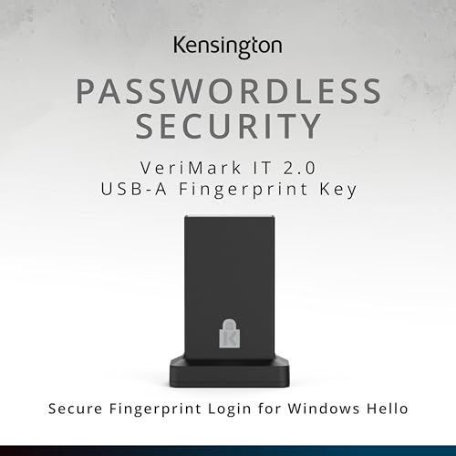 Image of VeriMark IT 2.0 USB-A Fingerprint Key - Windows Hello & Windows Hello for Business, 360 Fingerprint Reader, Password-Free Login K64740WW