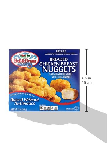 Bell & Evans, Frozen Chicken Nuggets (Raised without Antibiotics), 12 oz
