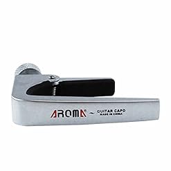 SHUIYUE Arôme AC-11 Guitare Capo en Alliage de Zinc pour Guitares Uniques en Argent,Pince Guitare - Les Beatles, Paul McCartney, John Lennon, RIngo Starr, George Harrison SHUIYUE Arôme AC-11 Guitare Capo en Alliage de Zinc pour Guitares Uniques en Argent,Pince Guitare – Image 3