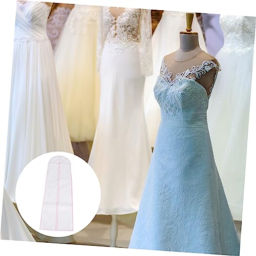 Wakauto 1Pc Nonwoven Bridal Dress Cover Bag Full Wedding Garment Storage Edged Breathable and Washable for Home and Bridal Shop Use3