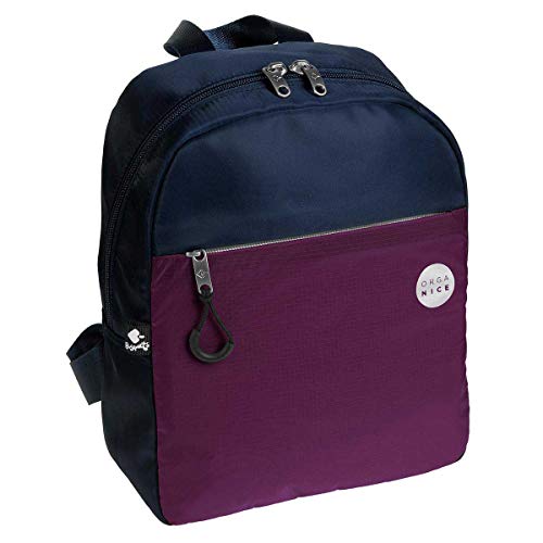 Busquets Mochila antirrobo pequeña ORGANICE Garnet