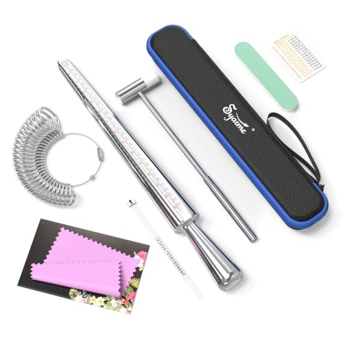 Ring Sizer Measuring Tool, Ring Measurement and Repair Kit US Sizes 0-13