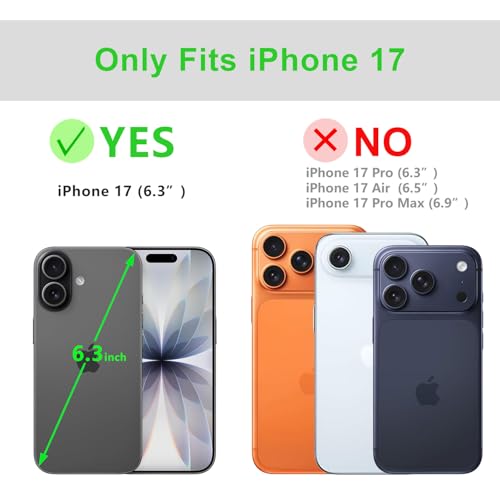 Coque iPhone 17 Cuir Véritable LENSUN étui de protection de luxe rouge - 2