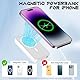 Wireless Power Bank, Magnetische Kabelloses Powerbank 10000mAh 20W Schnell Aufladende Tragbares Ladegerät (USB C Input & Output), Externe Handyakkus für iPhone 16 15 14 13 12 Pro Max Samsung iPad