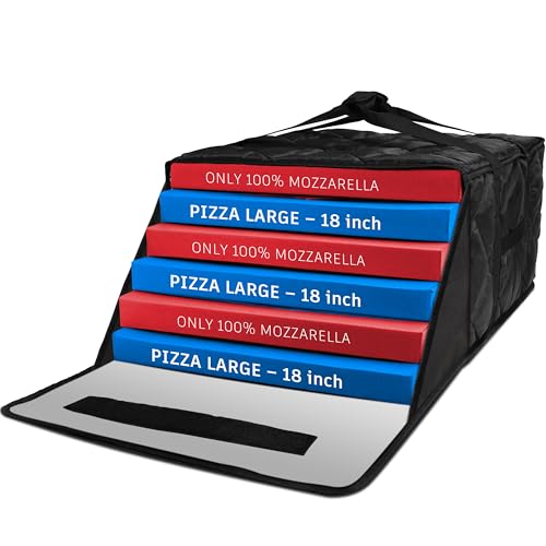 Mylifeunit IS-ZP230620 Pizza Bag For Delivery, Thermal Insulated Pizza And Food Delivery Bag thumb #6