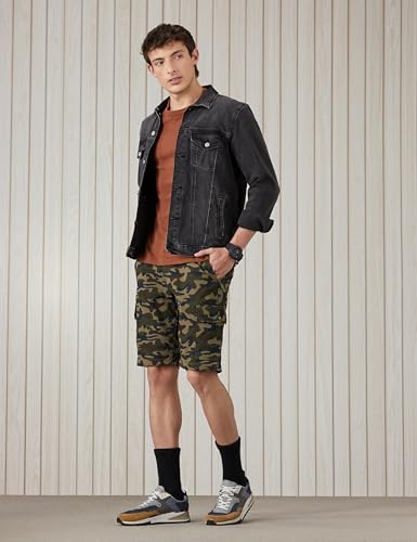 Image of Amazon Brand - Symbol Men's Cotton Cargo Regular Fit Shorts | Casual Chinos