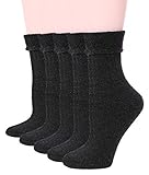 EBMORE Damen Wollsocken Merino Warme Dicke Wolle Geschenke Socken Wandersocken Thermosocken...