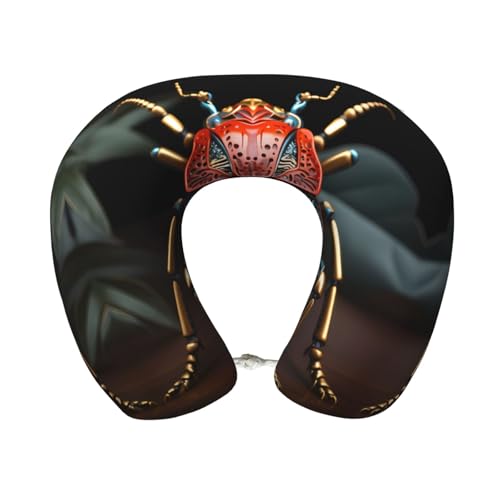 Almohada de viaje U-shaped de espuma viscoelástica miniatura 1