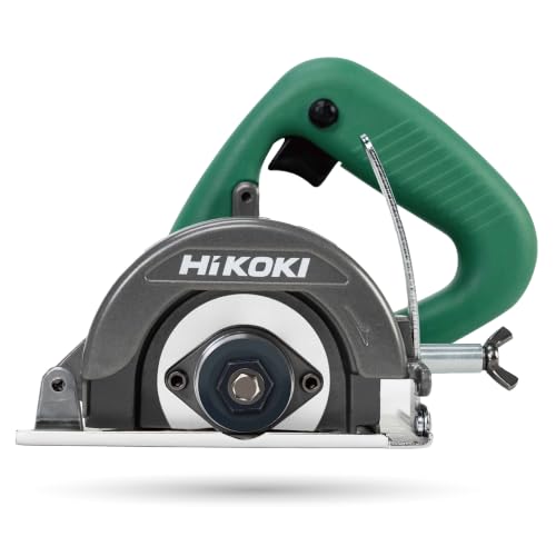 Image of HIKOKI CM5SCS9Z Marble Cutter | 1400W Copper Core Motor | 125mm Blade | 39mm Max Cutting Depth | 12000 RPM | Double Insulation | Hardened Steel Gears | Cold Circulation Cooling System