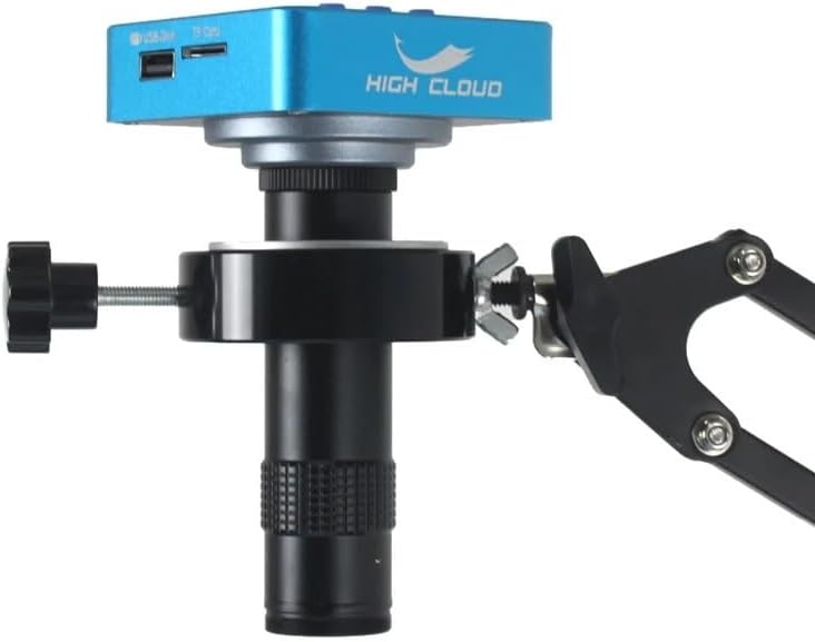 顕微鏡アクセサリーキット 1080P HDMI USB 産業用ビデオ デジタル顕微鏡カメラ 130X ズーム C マウント レンズ