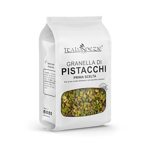 Granella di Pistacchio 300 g - Primissima qualità - Italia Spezie® - Frutta secca - Granella