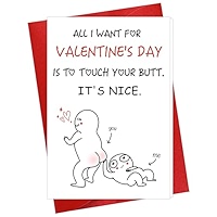 Cadeau De Saint-Valentin Pour Lui, Mari, Homme - Carte Amusante, Cadeau De Saint-Valentin Pour Homme - Cadeau Coquin Pour Lui, Homme De La Part De