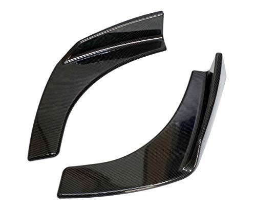 汎用Bタイプ カーボン柄 フロントリップスポイラー アンダーカナード スプリッター ディフューザー WRX S13 S14 S15 JZX100 180SX 86BRZ ドリ車