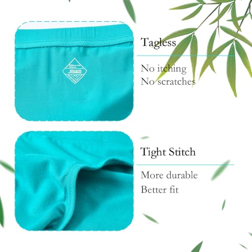 JINSHI Men's Bamboo Viscose Underwear Briefs Mens Sexy Low Rise Ball Pouch Underwears Full Coverd Tagless Brief4