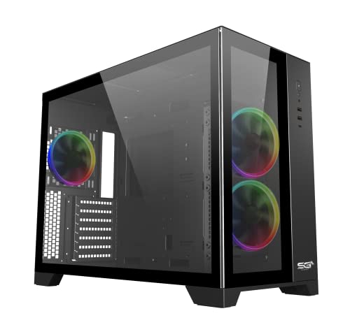 Boîtier PC RGB ATX P480TB-P PWM à hub 10 ports intégré