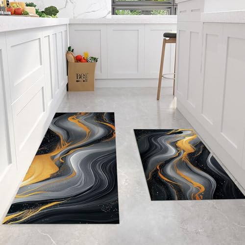 Tapis de cuisine antidérapants et lavables protégeant le sol de l'eau - 5