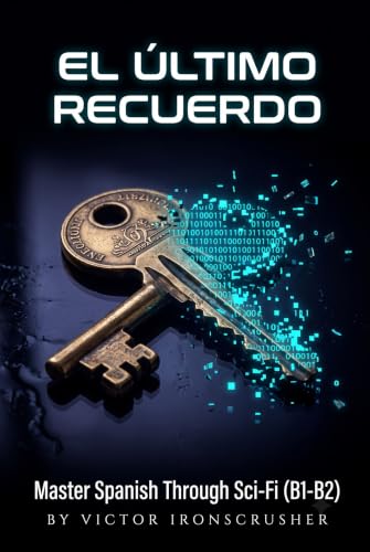 EL ULTIMO RECUERDO: Spanish Graded Reader for Intermediate Learners (B1-B2): Improve Spanish Vocabulary and Fluency with a Gripping Sci-Fi Thriller (Spanish Edition)