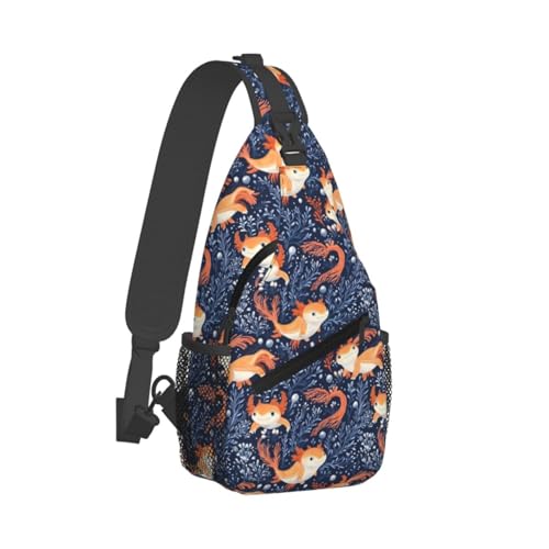 Sac banane axolotl orange pour rando et running quotidien
