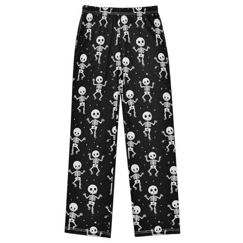 Pfrewn Pajama Pants Halloween Lounge Pants Soft Pajama Bottoms with Pockets