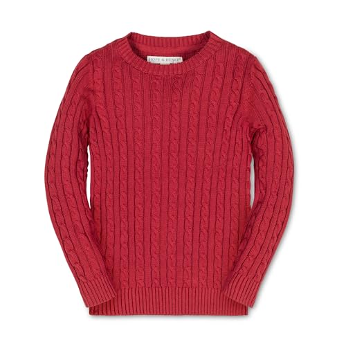 Image of Hope & Henry Boys' Long Sleeve Crew Neck Pullover Sweater