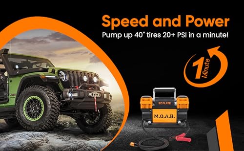 EZ FLATE M.O.A.B. Dual Air Compressor