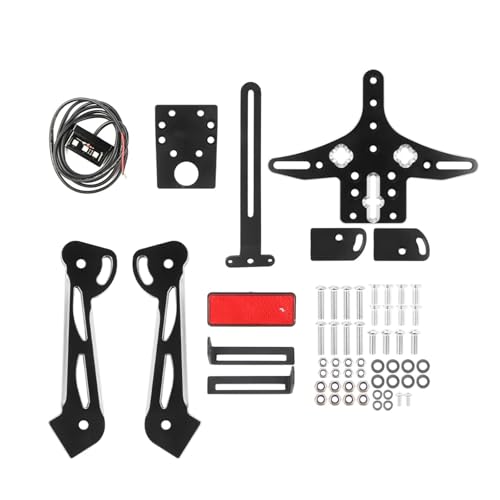 Support de Plaque Moto Robuste Cadre de Remplacement Rigide pour R1 04-08