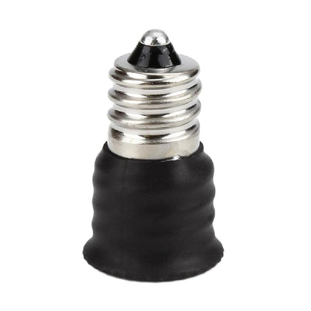 Bemvp 1pc E12 to E14 Socket Converter Change Lamp Base Led Bulb Adapter 110-250v Halogen Light Holder
