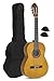 NAVARRA NV11 guitarra clásica 4/4 marrón, bolsa/Gig Bag, 2 púas